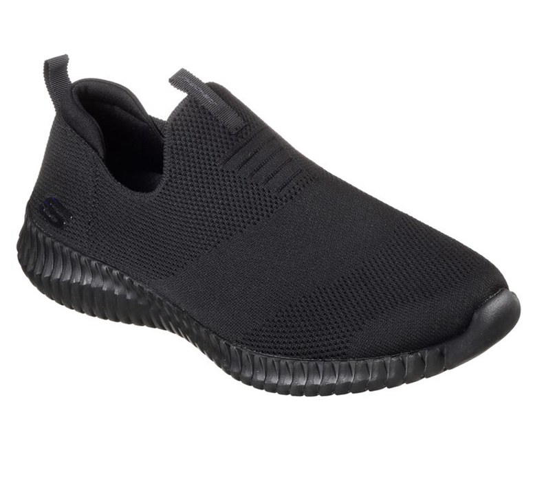 Skechers Elite Flex - Wasick - Mens Slip On Shoes Black [AU-GP1004]